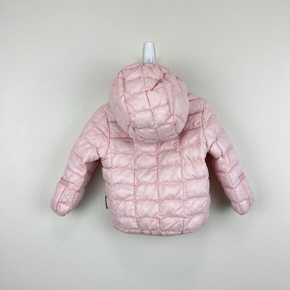 The North Face Baby ThermoBall Hooded Jacket Pink 3-6 Months - Picture 5 of 7